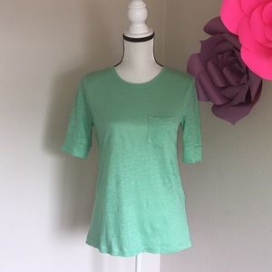 Banana Republic 💯 Linen Tee